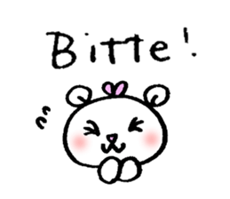 Ru-chan in germany sticker #12954765