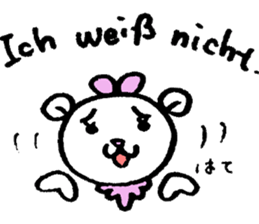 Ru-chan in germany sticker #12954769