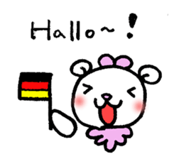 Ru-chan in germany sticker #12954771