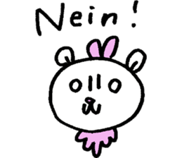 Ru-chan in germany sticker #12954778