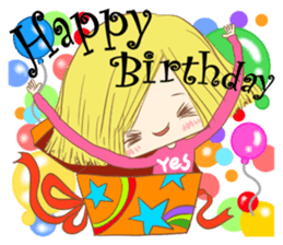 YES! happy sticker #12955062