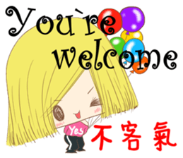 YES! happy sticker #12955065