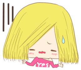 YES! happy sticker #12955075