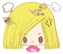 YES! happy sticker #12955077