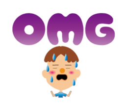 Daily life of a cute boy. sticker #12955401