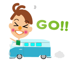 Daily life of a cute boy. sticker #12955403