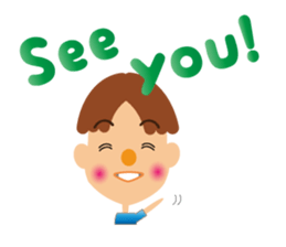 Daily life of a cute boy. sticker #12955404