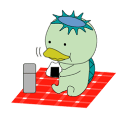 Kappa is Japanese UMA 2 revised edition sticker #12956374