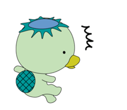 Kappa is Japanese UMA 2 revised edition sticker #12956380