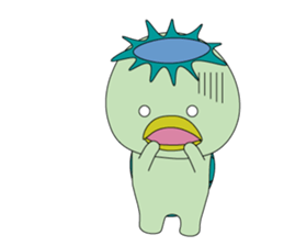 Kappa is Japanese UMA 2 revised edition sticker #12956382