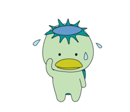 Kappa is Japanese UMA 2 revised edition sticker #12956390