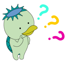 Kappa is Japanese UMA 2 revised edition sticker #12956391