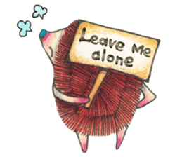 Meet adorable Porcupine Gosum! sticker #12956429