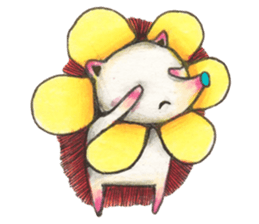 Meet adorable Porcupine Gosum! sticker #12956434