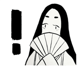 KIMONO Girl (Heian,Edo) sticker #12956439