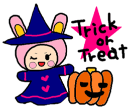 Halloween of Atsuko and my company sticker #12956518