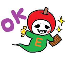 Halloween of Atsuko and my company sticker #12956522