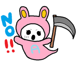 Halloween of Atsuko and my company sticker #12956523