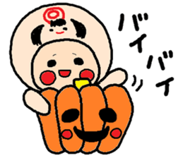 Halloween of Atsuko and my company sticker #12956528