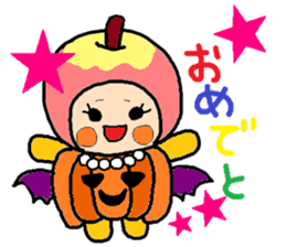 Halloween of Atsuko and my company sticker #12956529