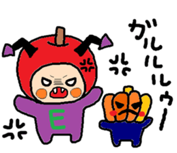 Halloween of Atsuko and my company sticker #12956536