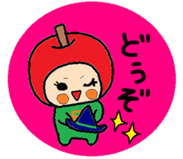 Halloween of Atsuko and my company sticker #12956548