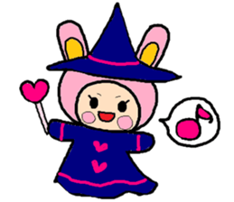 Halloween of Atsuko and my company sticker #12956549