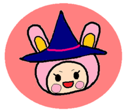 Halloween of Atsuko and my company sticker #12956554