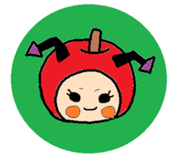 Halloween of Atsuko and my company sticker #12956555