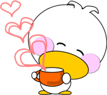 Day cute duck4 sticker #12956946