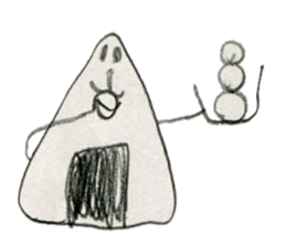 Riceballstickers made by a girl7yearsold sticker #12957573