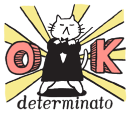 Classicat 2 - cantabile cats sticker #12958088