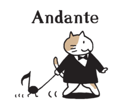 Classicat 2 - cantabile cats sticker #12958111