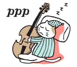 Classicat 2 - cantabile cats sticker #12958115