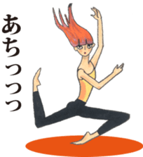 Crazy about Ballet sticker #12958293