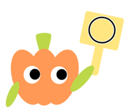 pumpkin and friend sticker sticker #12958471