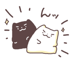 Shiomochi&Kuromochi2 sticker #12958639