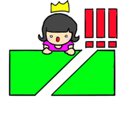sarasara princess sticker #12958861