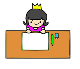 sarasara princess sticker #12958871