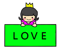 sarasara princess sticker #12958872