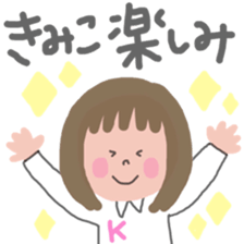 kimiko's sticker sticker #12959089