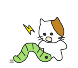 Yukichi's cat sticker #12959194