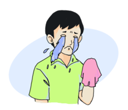 elementary school story sticker #12959604