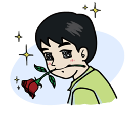 elementary school story sticker #12959610