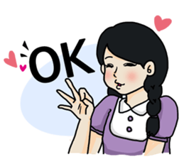 elementary school story sticker #12959611