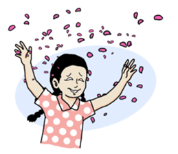 elementary school story sticker #12959626