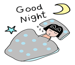 Feelings girl sticker #12959839