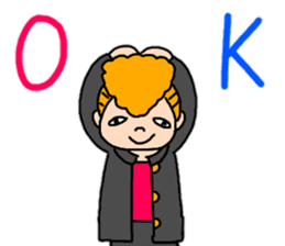 Daily conversation of friendly Yankee sticker #12959927