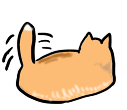 Cat speaking German sticker #12960194