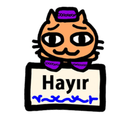 Turkish NEKO sticker #12960719